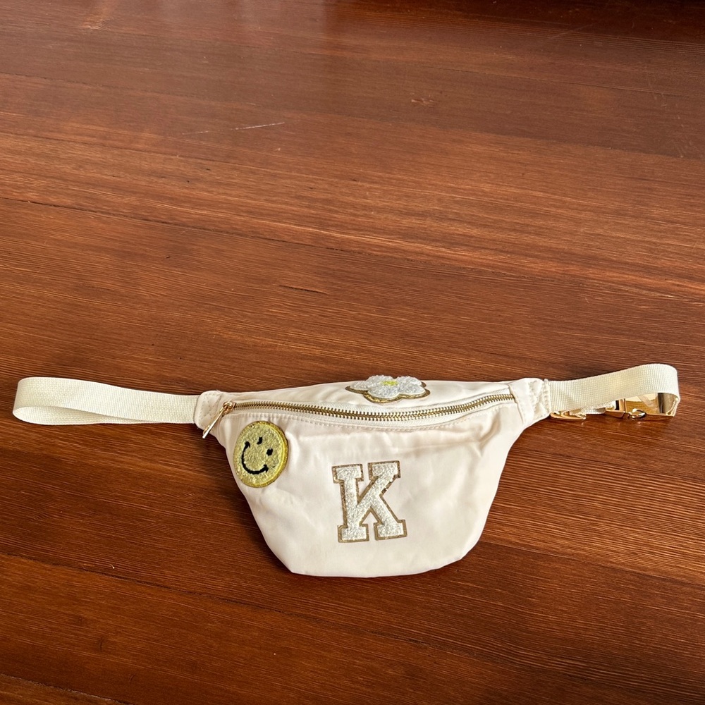 “K” Monogrammed Fanny Pack